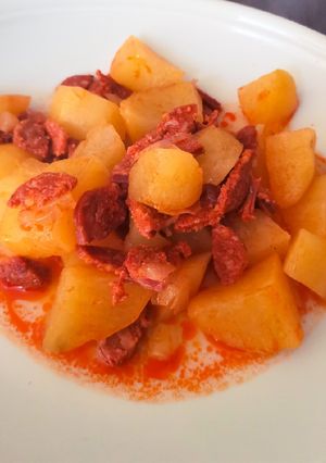 Une photo de Chorizo aux pommes de terre