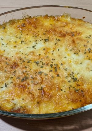 Foto resep Cheesy Baked Rice 🧀
