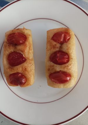 Une photo de Financier tomates cerises