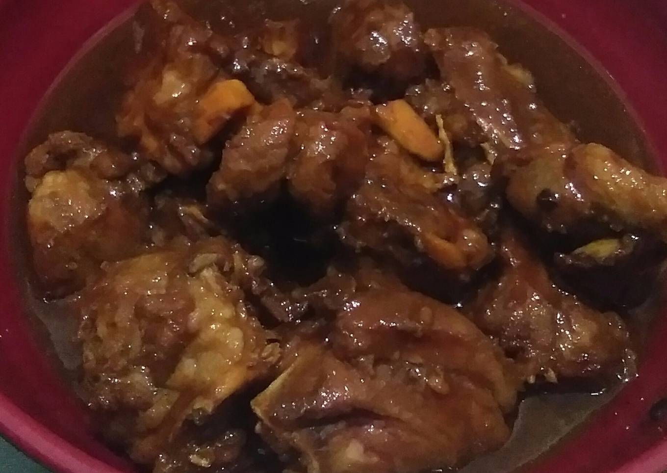 Paí kut goreng mentega