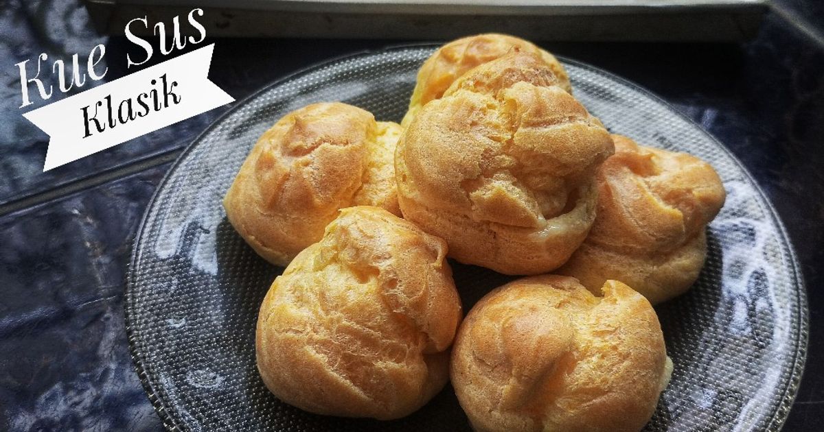 Resep kue sus klasik rumahan enak dan mudah - Cookpad