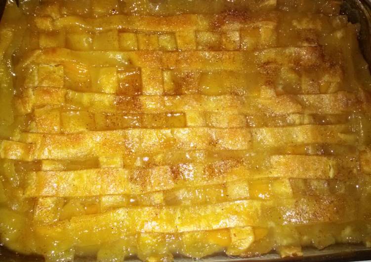 Easy Peach cobbler