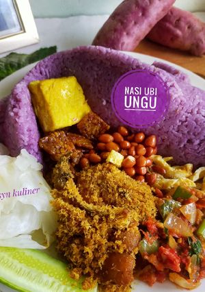 Foto resep Nasi Ubi Ungu