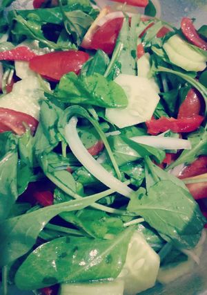 Una foto de Ensalada de rúcula