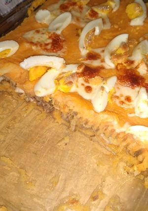 Una foto de Pastel de puré mixto 😋