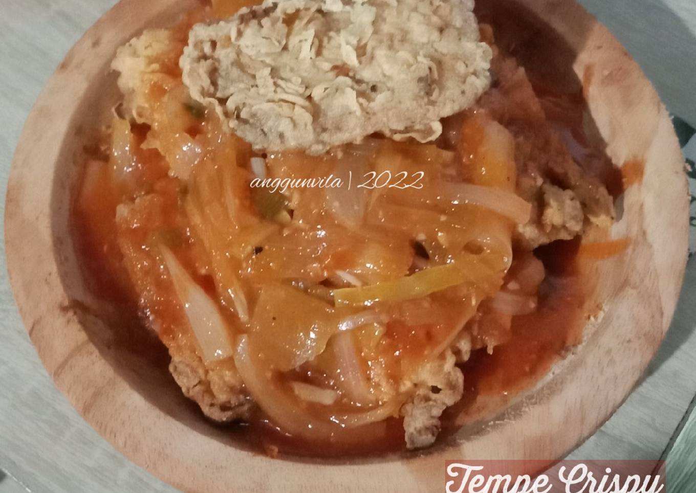 Tempe Crispy Saus Asam Manis