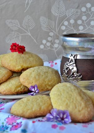 Una foto de Galletitas azucaradas de naranja y margarina🍊