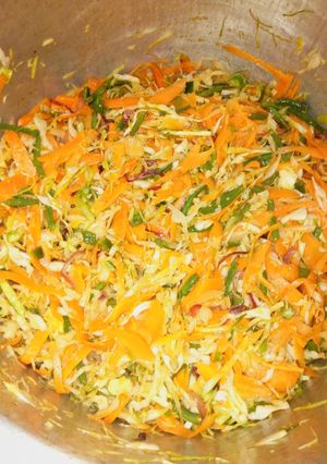 A picture of Stir fry vegetables.