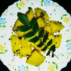 A picture of Rava dhokla.
