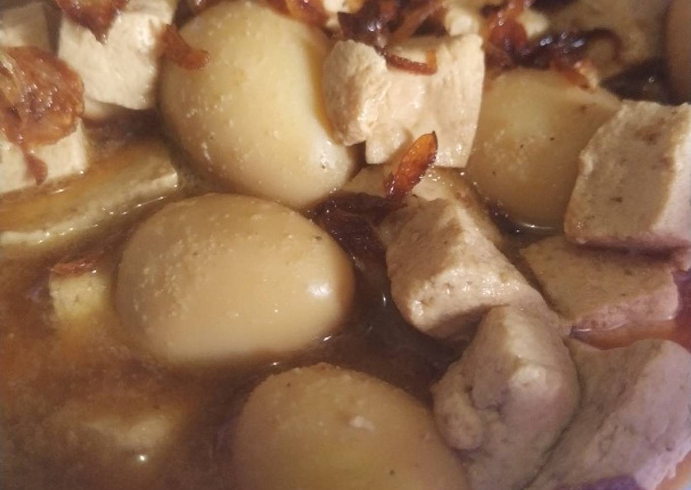 Semur Tahu Telur Puyuh