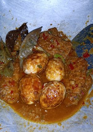 Foto resep Telur dan Tempe bumbu rujak