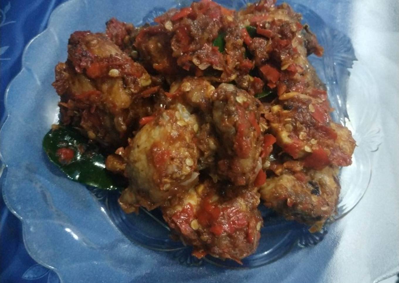 Ayam balado sederhana
