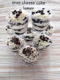 Foto resep Oreo cheese cake Lumer