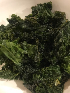 Foto resep Homemade baked crispy kale chips