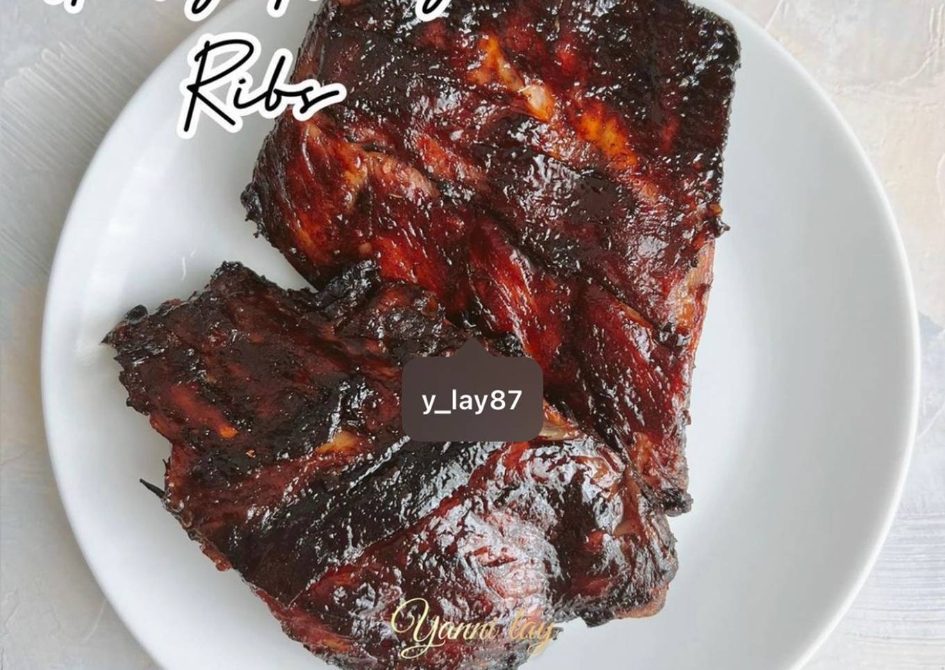 Sticky Honey Ribs