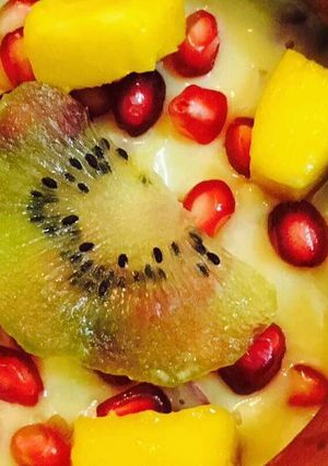 A picture of Mango Custard.