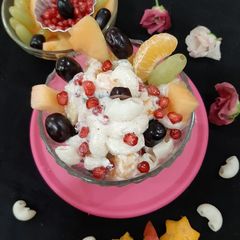 A picture of Macroni Fruit Salad.