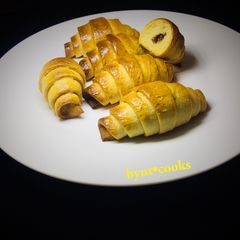 Chocolate Croissants 🥐 A picture of Chocolate Croissants 🥐.
