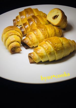 A picture of Chocolate Croissants 🥐.