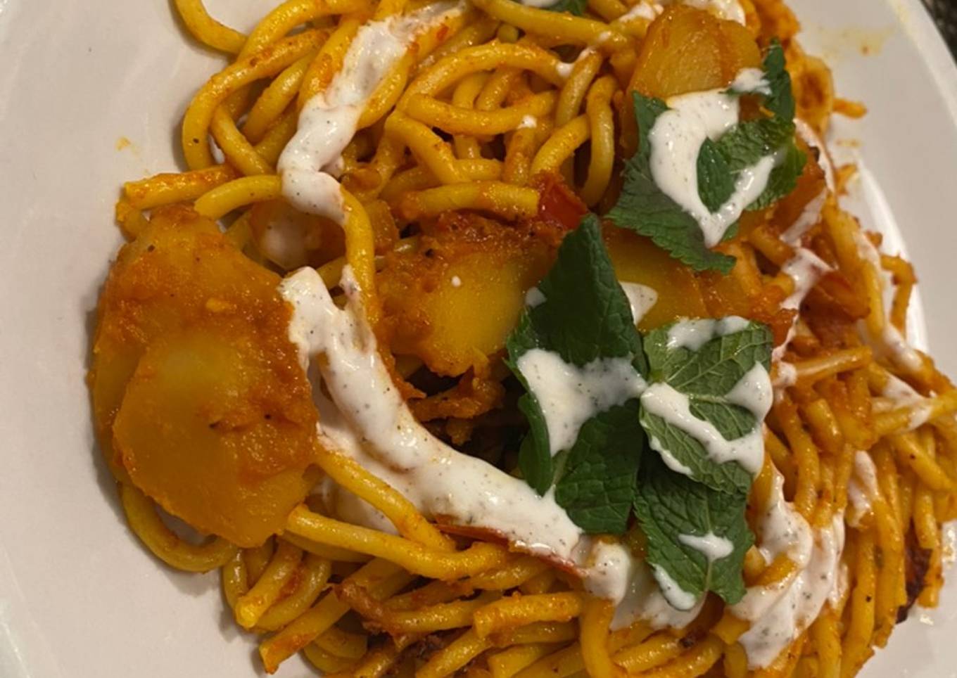 Afghani Pasta