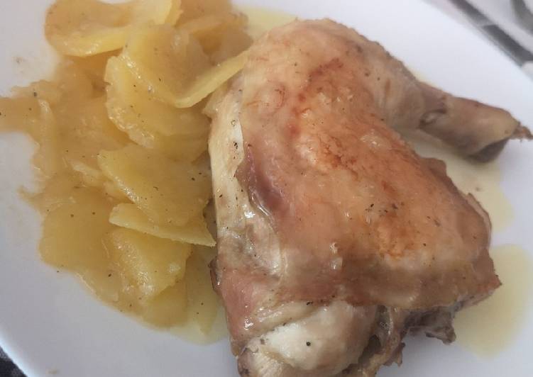 Pollo al horno sabrosoon 😄