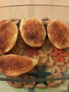 Una foto de Patatas asadas en el microondas