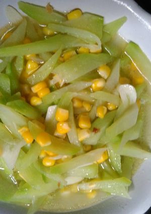 Foto resep Sayur labu jagung