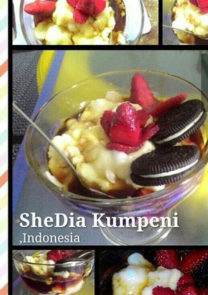 Foto resep Bubur Sumsum Oreo