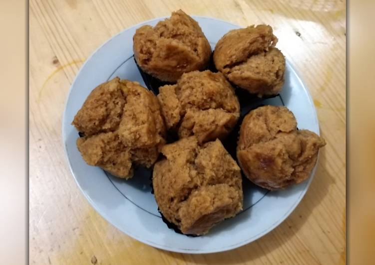 Resep Banana Caramel Muffin Kukus Anti Gagal