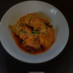 A picture of Thai Galangal Panang Chicken Curry.