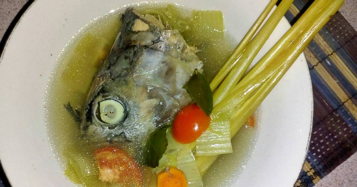 Resep Sop Kepala Ikan Bumbu Iris Oleh Swasti Mukti Cookpad