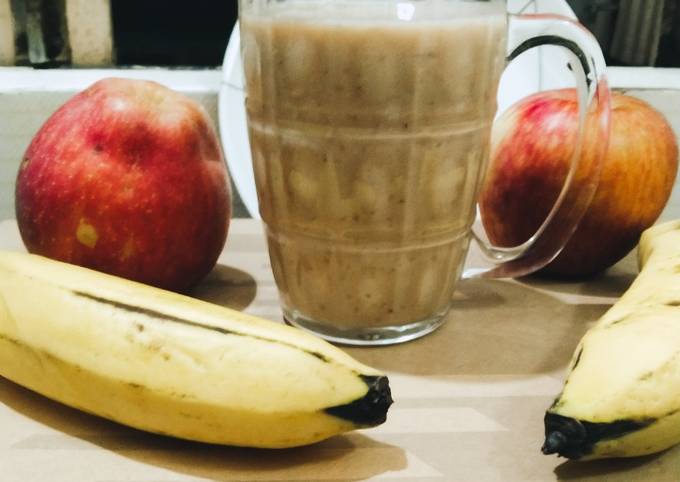 Recipe of Homemade Banana smoothie