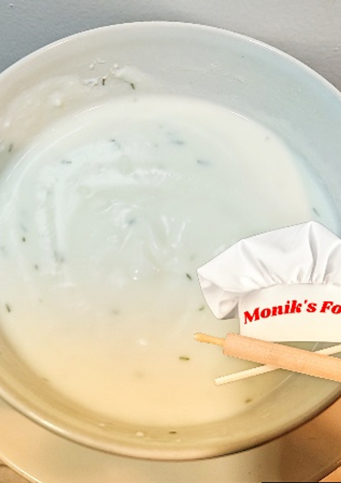 Una foto de Vinagreta de yogurt
