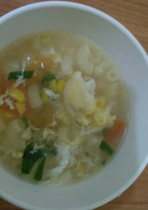 Foto resep Sup makaroni (mpasi 1+)