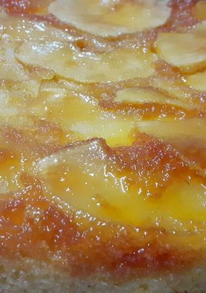 Una foto de Tarta invertida de Manzana ¡Súper Fácil!
