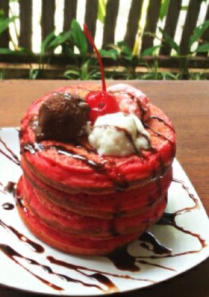 Foto resep Red Velvet pancake