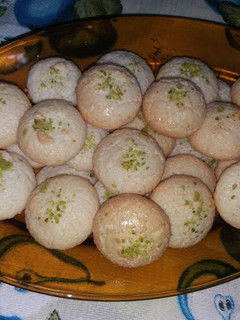 عکسی از دستور شیرینی نارگیلی