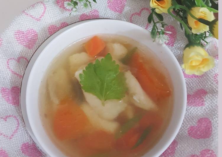 Cara Membuat Sup Ikan Dori, Enak