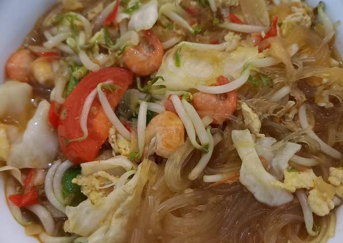 Resep Bihun Kuah Pedas Oleh Aprilia Hapsari Cookpad