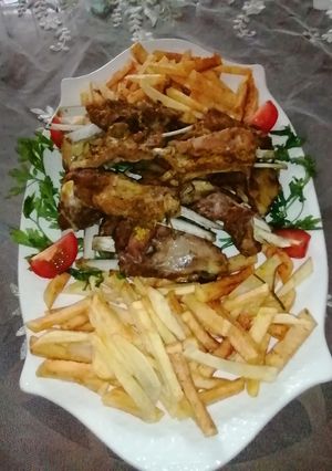 صورة لوصفة اللحم المبخر