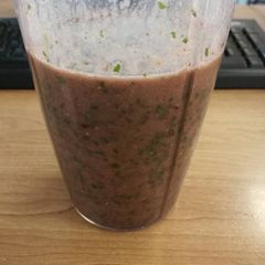 A picture of Vegan health smoothie.