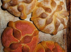 Una foto de Pan de muerto - hojaldras