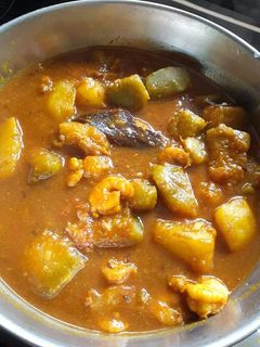 চিংড়ি দিয়ে কুমড়ো (Chingri diye kumro recipe in Bengali) রেসিপির প্রধান ছবি