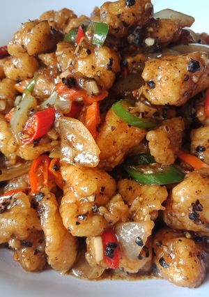 Foto resep Ayam Lada Hitam