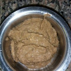 A picture of Kollu thuvaiyal (horsegram chutney).