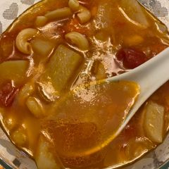 A picture of Ox tail soup.
