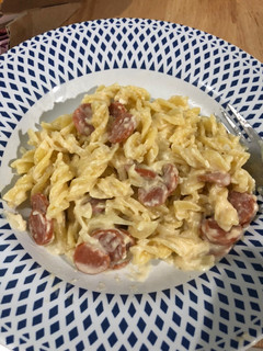 Foto resep Fusilli cream cheese simple