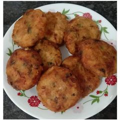 A picture of Veg cutlet.