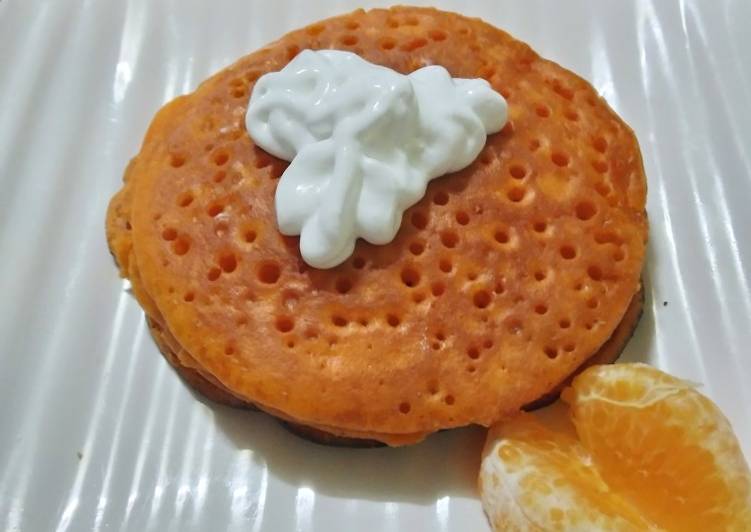 Orange pan cake