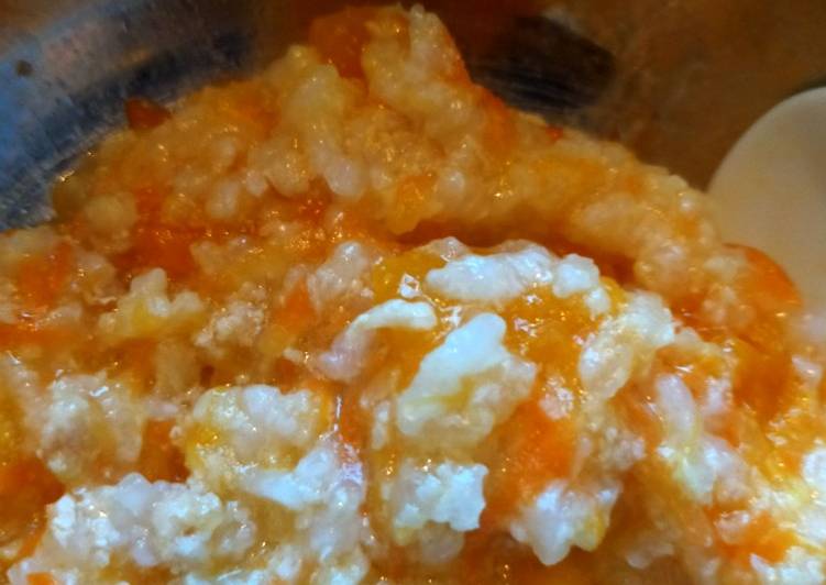 Bagaimana Membuat Nasi Labu makanan sehat anak 1 tahun yang Lezat